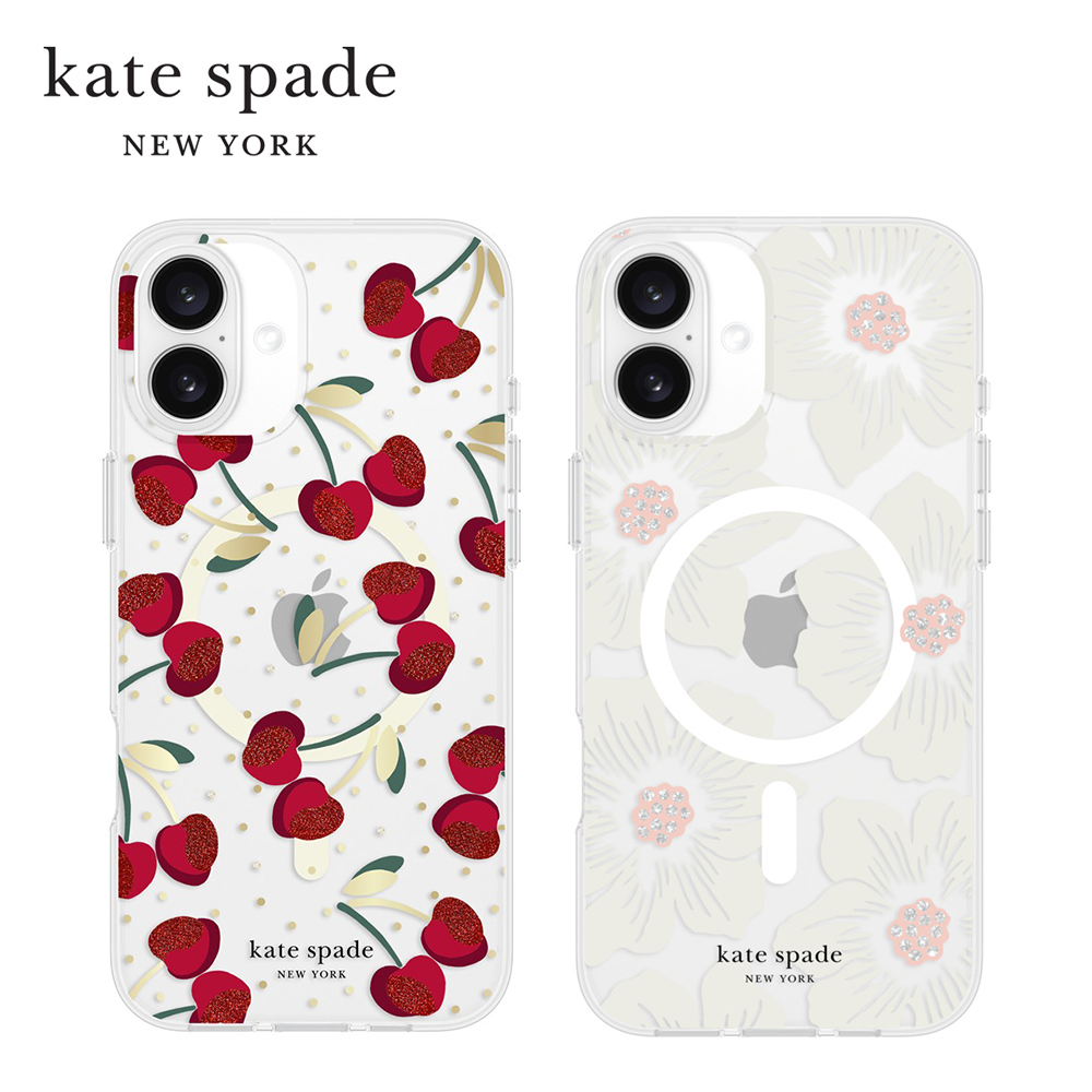 iPhone 16 Plus Kate Spade ケイトスペード  Protective - Gems / MagSafe / Recycled